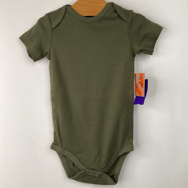 Size 9-12m: Primary Olive Onesie New w/ Tags