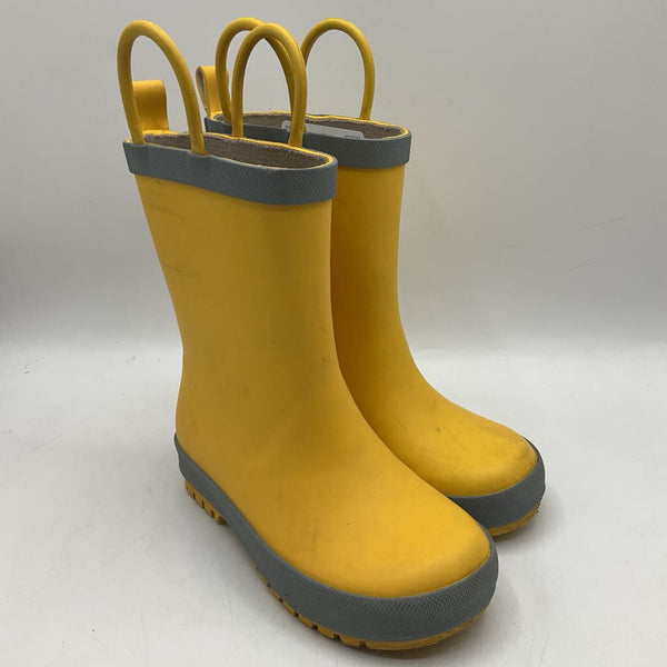 Size 8.5 Jan and Jul Yellow Rain Boots