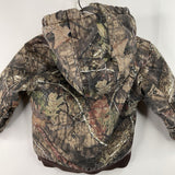 Size 12m: Carhartt Brown Camouflage Zip Up Coat