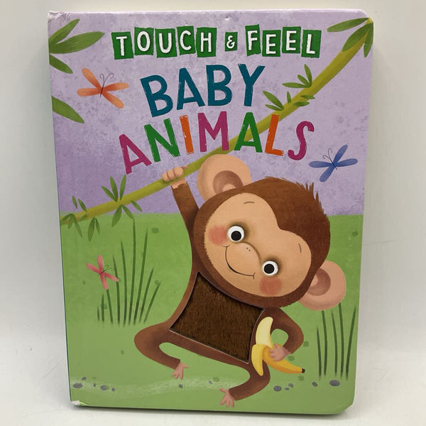 Touch & Feel Baby Animals (board book)