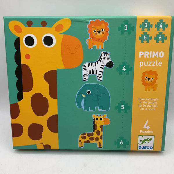 Djeco Primo Puzzle In the Sea - 4 Puzzles