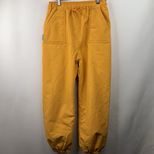 Size 8: Jan & Jul Yellow Fleece Lined Rain Pants