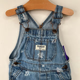 Size 12m: Osh Kosh B'Gosh Blue Floral Jean Overalls