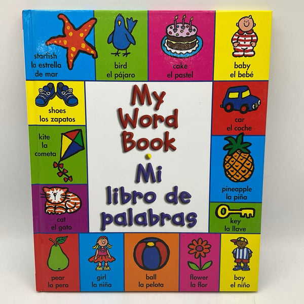 My Word Book/Mi Libro De Palabras (hardcover)