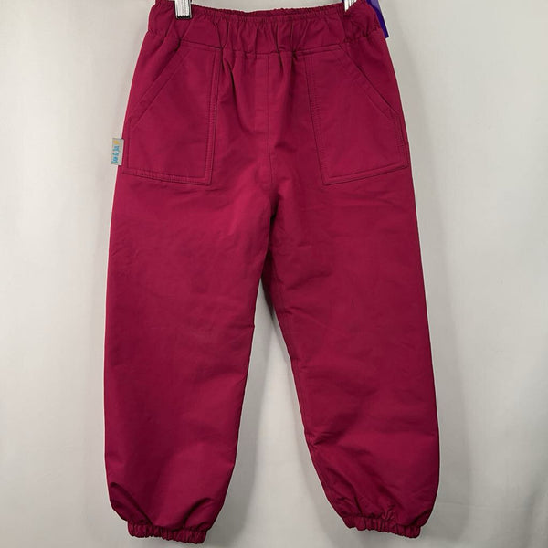 Size 3: Jan & Jul Pink Fleece Lined Rain Pants