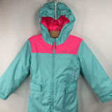 Size 4: Eddie Bauer Blue/Pink Snow Suit