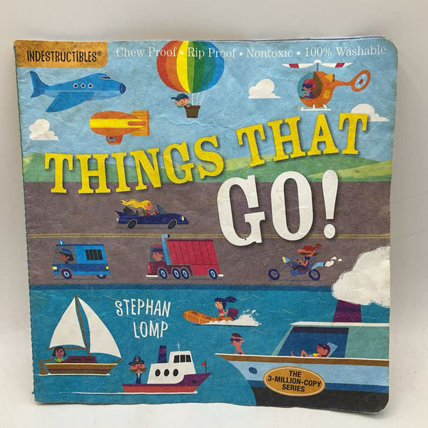 Things That Go Soft Baby Bath Book