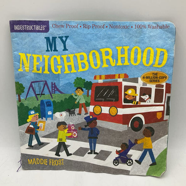 My Neighborhood Soft Baby Bath Book