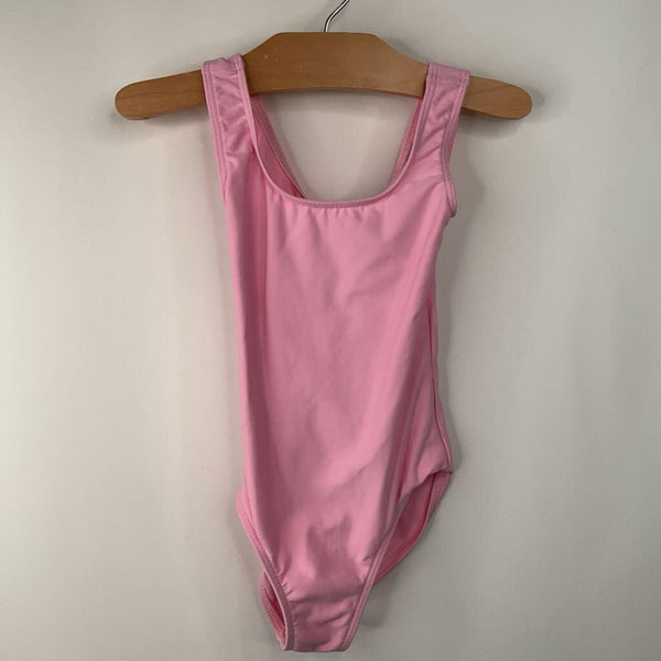 Size 6-8: Wear Mei Pink Leotard