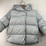 Size 18-24m: Zara Light Blue Puffy Zip-Up Winter Coat