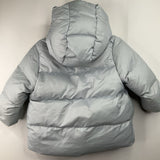 Size 18-24m: Zara Light Blue Puffy Zip-Up Winter Coat