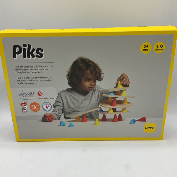 Piks Wooden/Silicone Small Building Kit