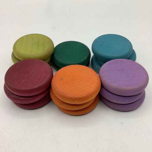 Colorful Wooden Circles