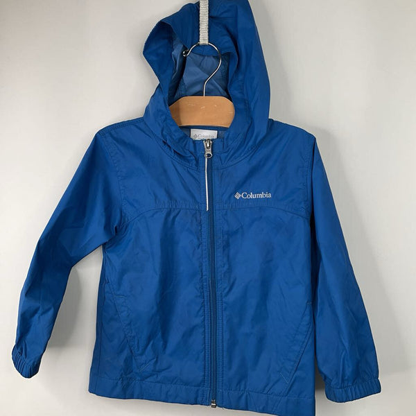 Size 4: Columbia Blue Windbreaker