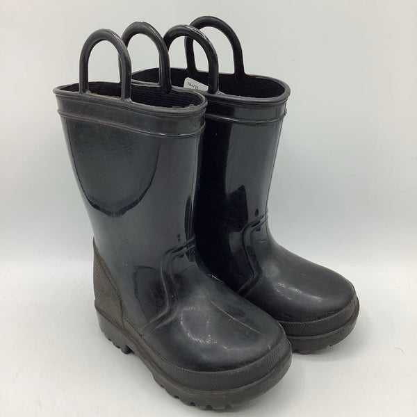 Size 5: Black Rain Boots -REDUCED