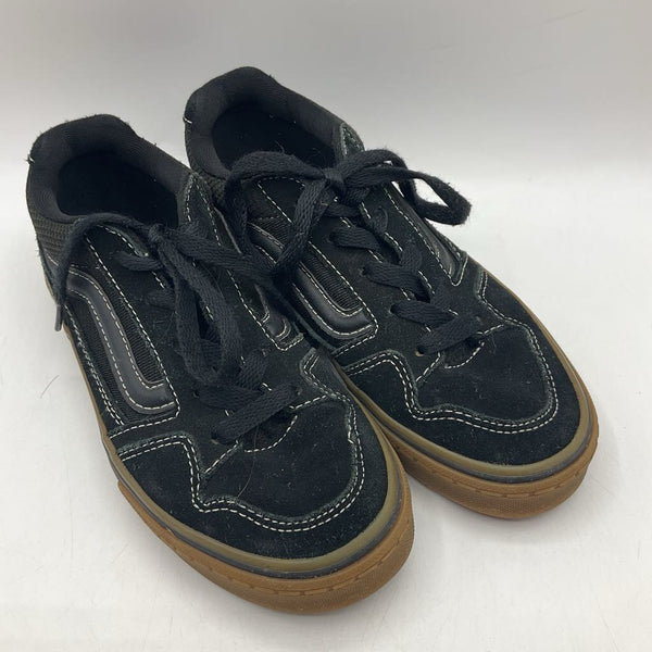 Size 3Y: Vans Black Lace Up Shoes