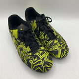 Size 3.5Y Puma Black/Yellow Cleats