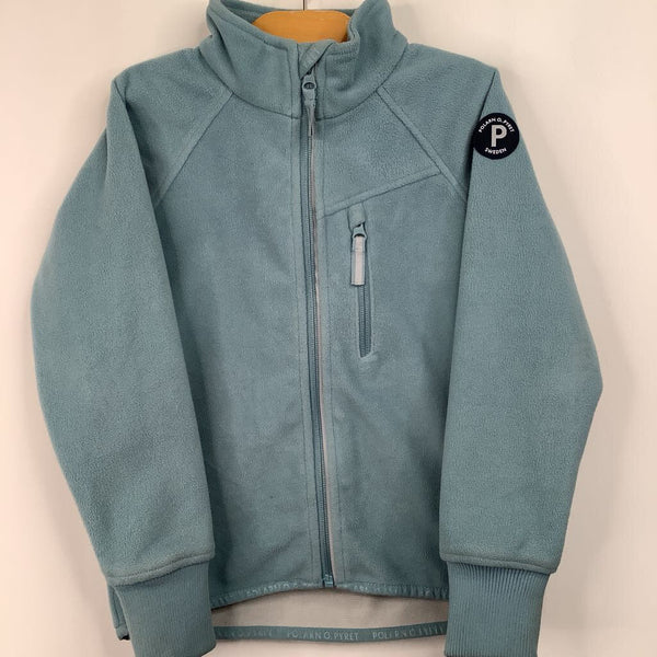 Size 5-6 (116): Polarn O. Pyret Blue Zip Up Jacket