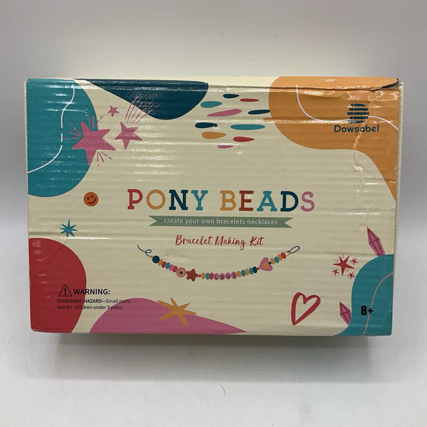 Pony Beads Bracelet Making Kit