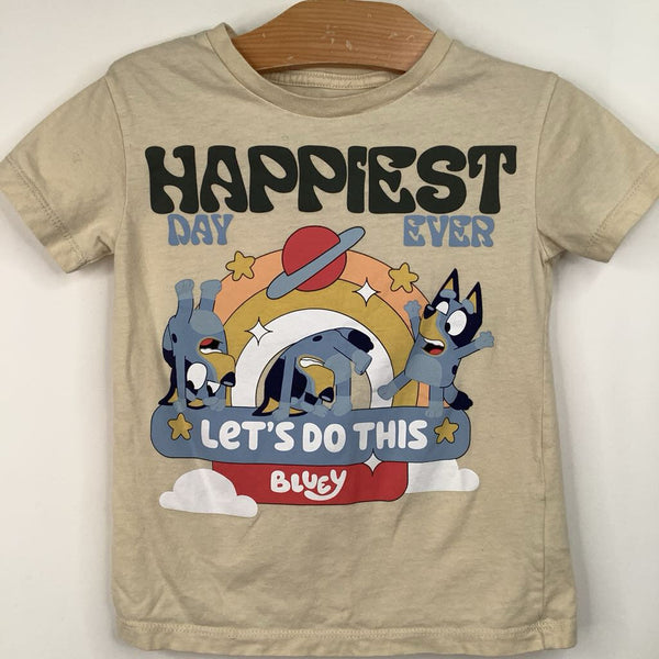 Size 2-3: Bluey Creme "Let's Do This" T-Shirt