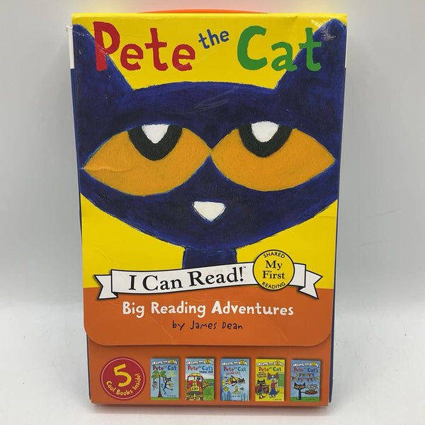 Pete The Cat 5pc Book Set (paperback)