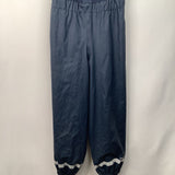 Size 6-7: Reima Dark Blue Fleece Upper Rain Bib