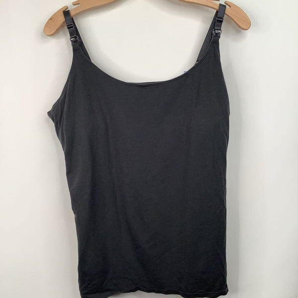 Size XL: Old Navy Grey Nursing Tank Top