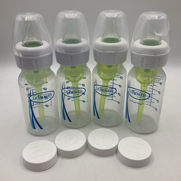 Dr.Brown's 4pc Plastic 4oz Bottes