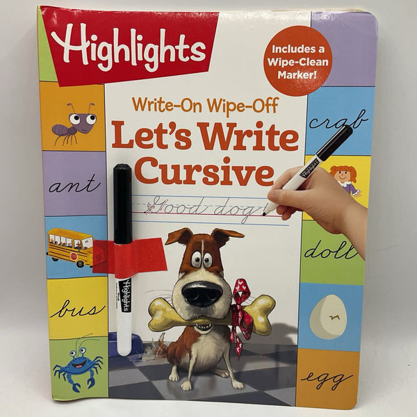 Highlights Let's Write Cursive (paperback)