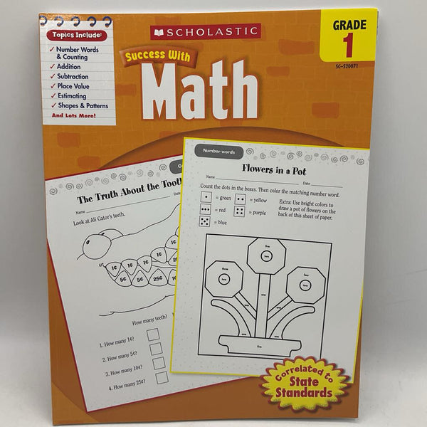 Scholastic Success With Math (paperback)
