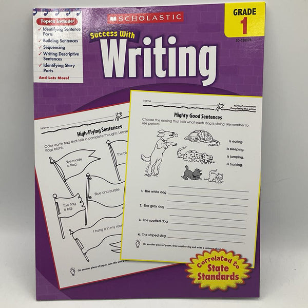 Scholastic Success With Writing (paperback)