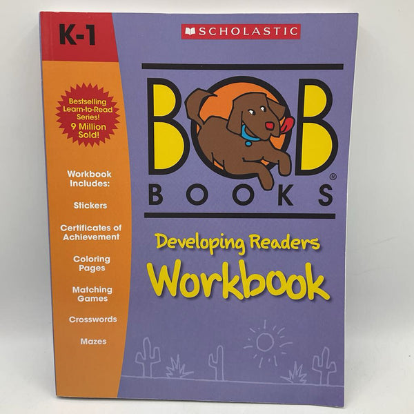 Bob Books Developing Readers Workbook (paperback)