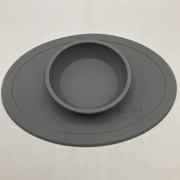 EzPz Grey Silicone Bowl Mat