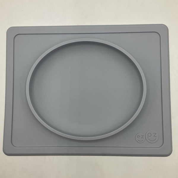 EzPz Grey Silicone Plate Mat