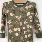 Size 5: Gap Sage/Flowers 2pc PJs