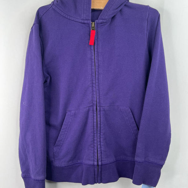 Size 6-7: Primary Purple Zip-Up Hoodie