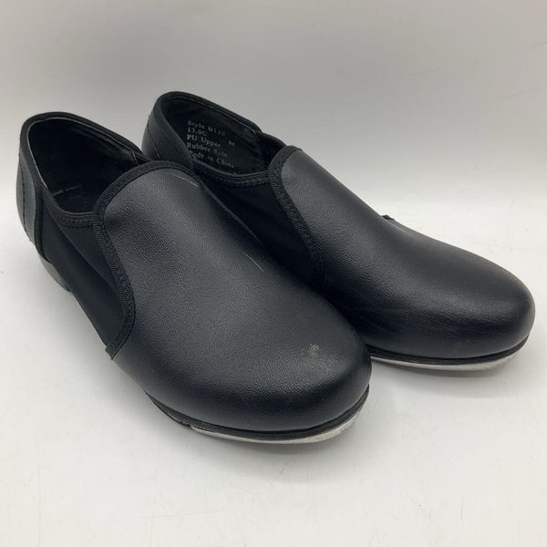 Size 1Y: Balera Black Tap Shoes