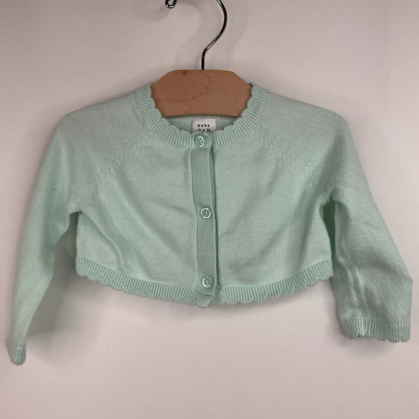 Size 3-6m: Gap Light Blue Knitted Button-Up Cardigan