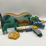 Assorted Wooden Train Track Set