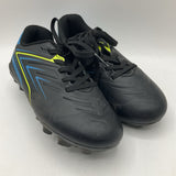 Size 11: DSG Black/Blue Soccer Lace Up Cleats