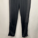 Size 11-12: Adidas Black Drawstring Track Pants