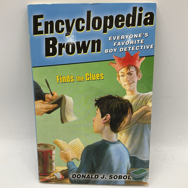 Encyclopedia Brown Finds The Clues (paperback)