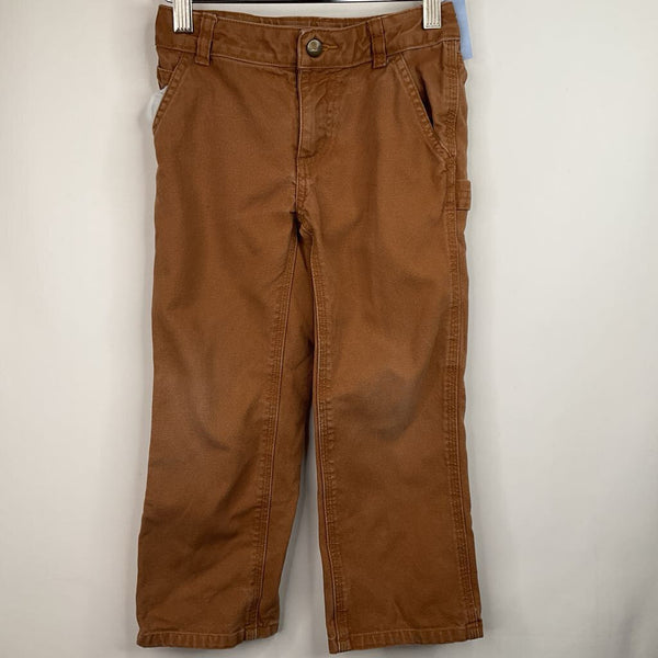 Size 5: Carhartt Adjustable Tan Denim Jeans