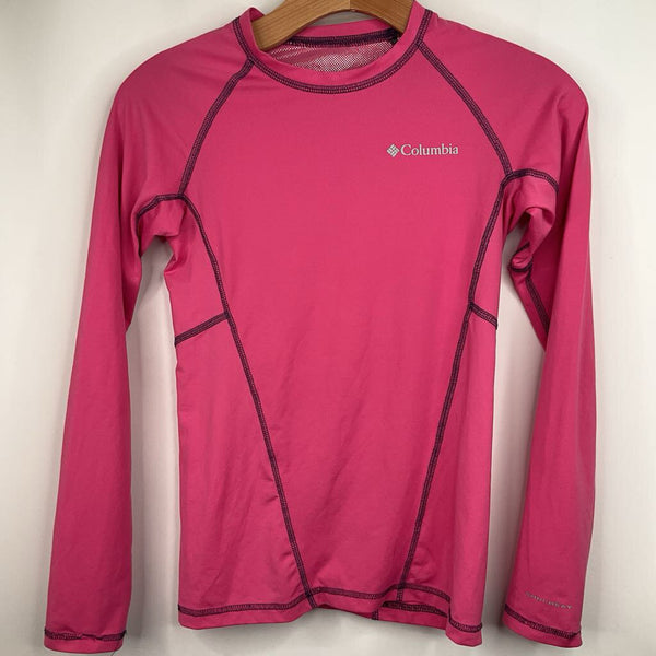 Size 10-12: Columbia Pink Omni-Heat Base Layer Shirt