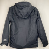 Size 6-7: Columbia Black Zip-Up Rain Coat