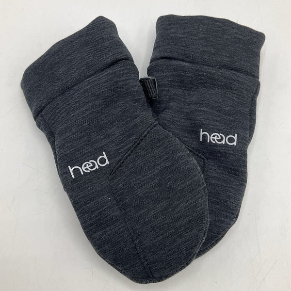 Size XS: Head Black Mittens