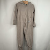 Size 12-18m: Polarn O Pryet Tan Hooded Cozy Romper