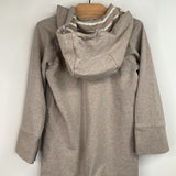 Size 12-18m: Polarn O Pryet Tan Hooded Cozy Romper