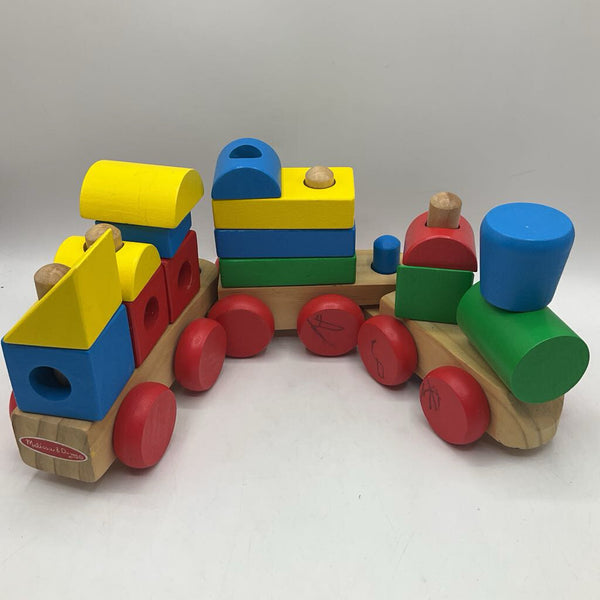 Melissa & Doug Wooden Stacking Train