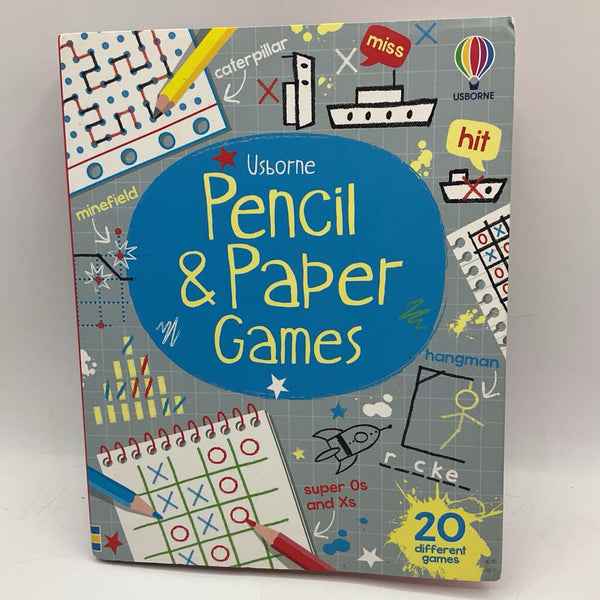 Pencil & Paper Games (paperback)